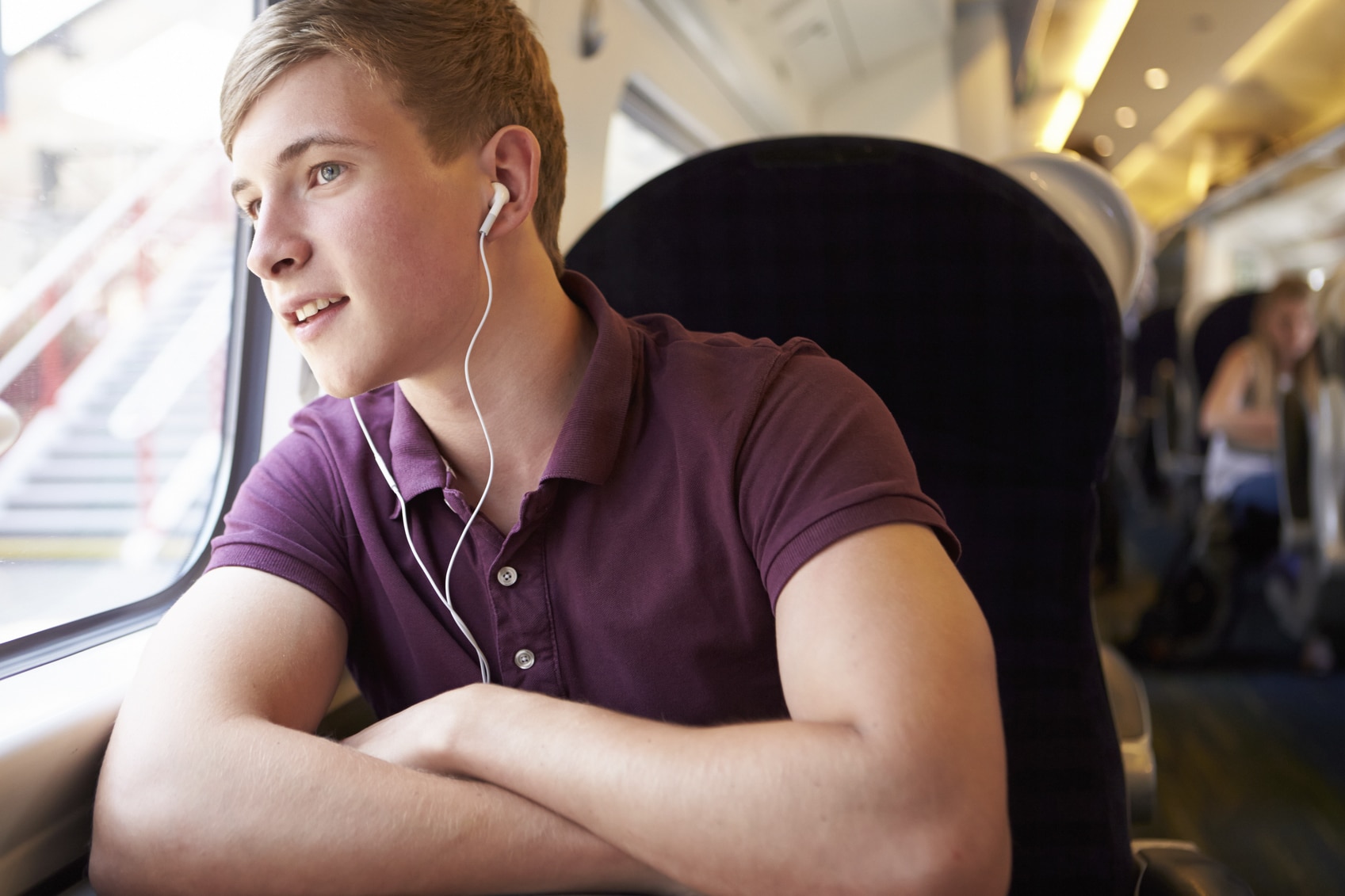 Oggetti utili in treno auricolari