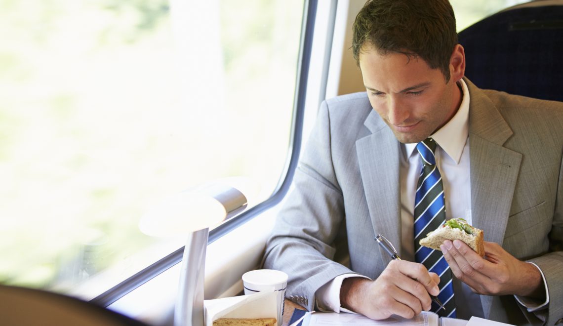 Come concentrarsi in treno