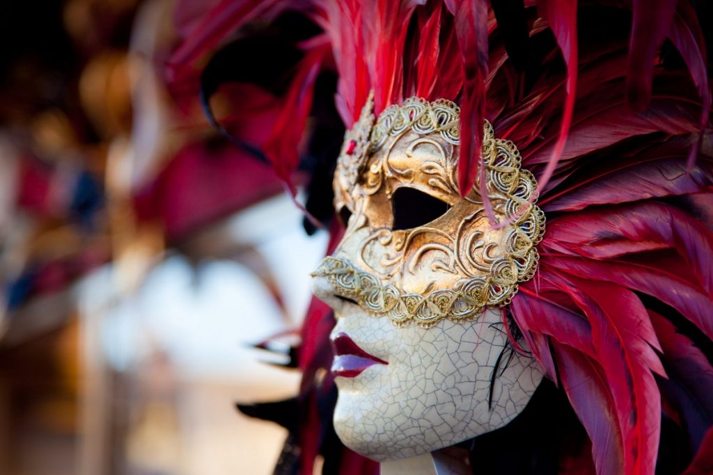 Personaggio del carnevale di Venzia