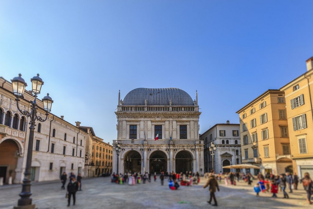 A view of Brescia center
