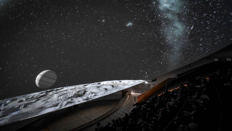 città della scienza napoli planetario 3d