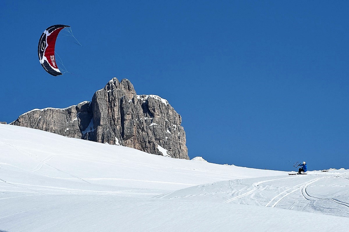 Snowkite cortina