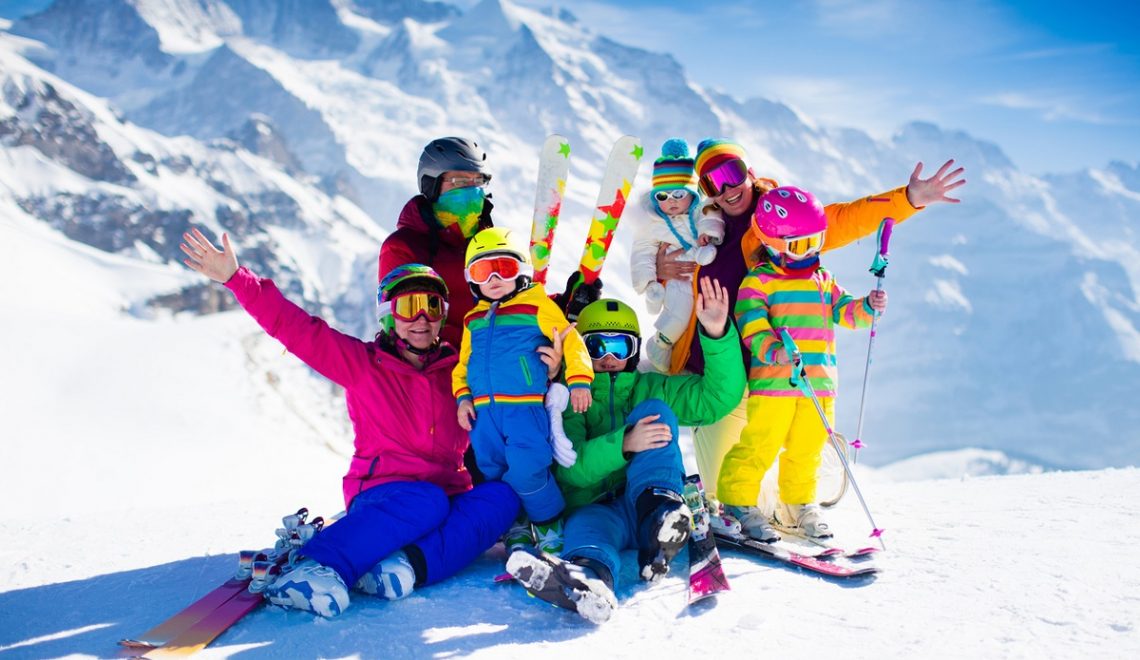 settimana bianca sulle alpi canazei cortina courmayeur bambini