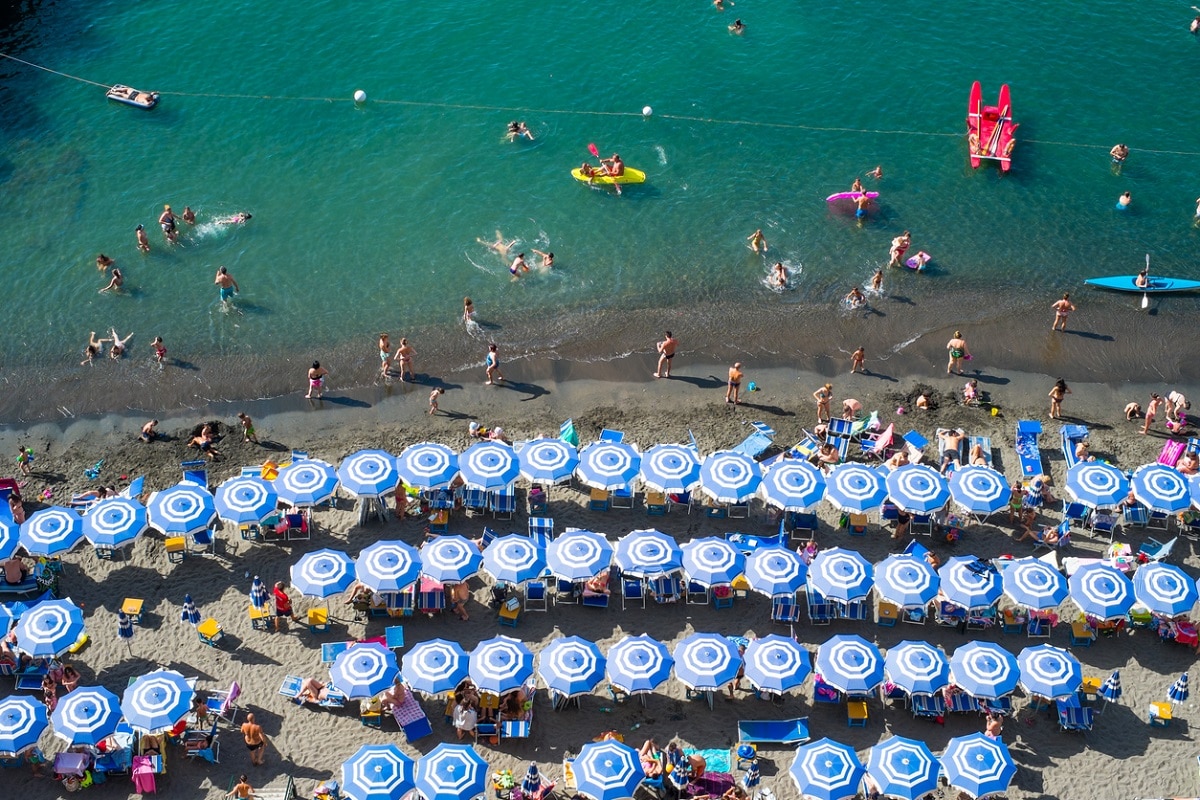 Sorrento in un giorno cosa fare dopo un pomeriggio in spiaggia - spiaggia