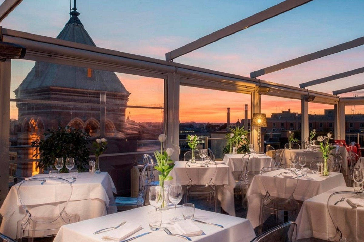 Ristoranti con terrazza a Roma - La Griffe