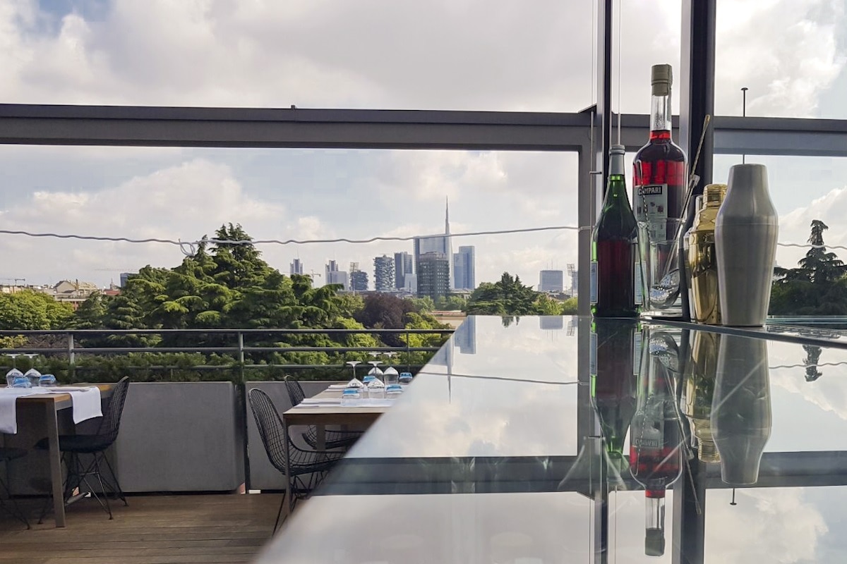 Aperitivo con vista a Milano - Terrazza Triennale 2