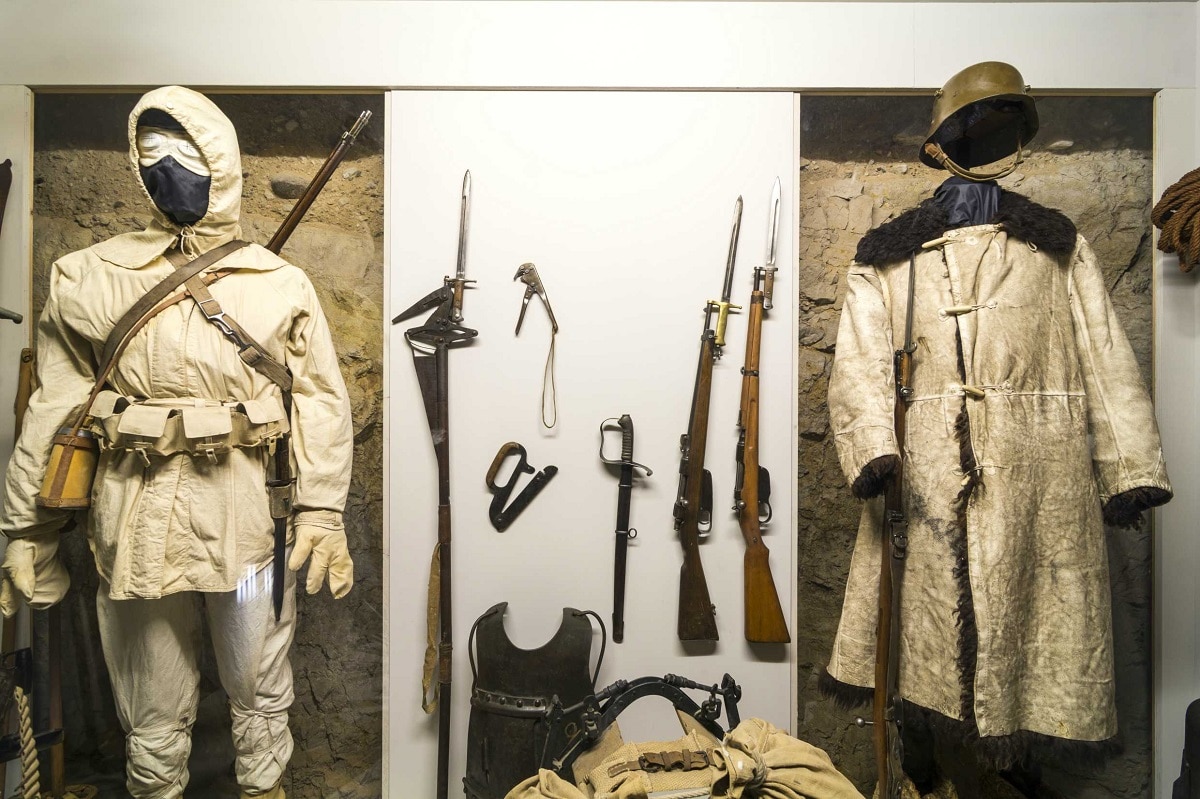 Museo Storico Italiano della Guerra nel castello di Rovereto - Guerra bianca_Museo Guerra Rovereto_low