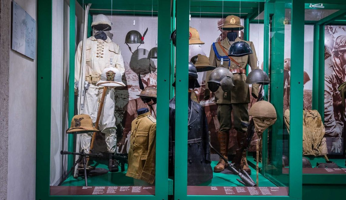 Museo Storico Italiano della Guerra nel castello di Rovereto - La pelle del soldato17_Graziano Galvagni ph_superlow