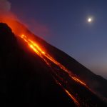 Lava flow on Stromboli