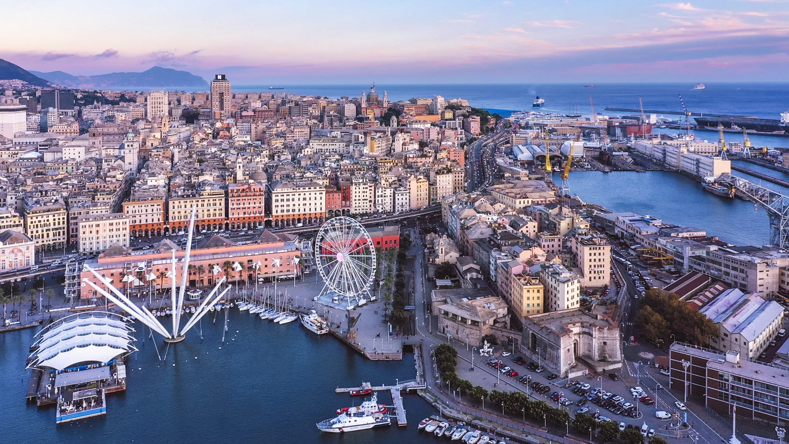 A view of Genoa