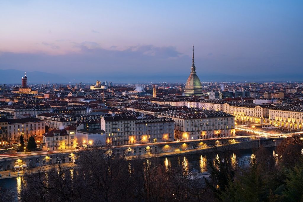 View of Torino from above
