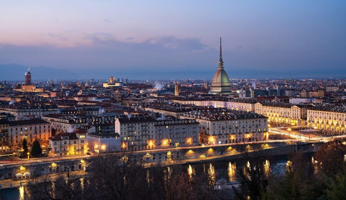 Foto panoramica di Torino