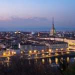 Foto panoramica di Torino
