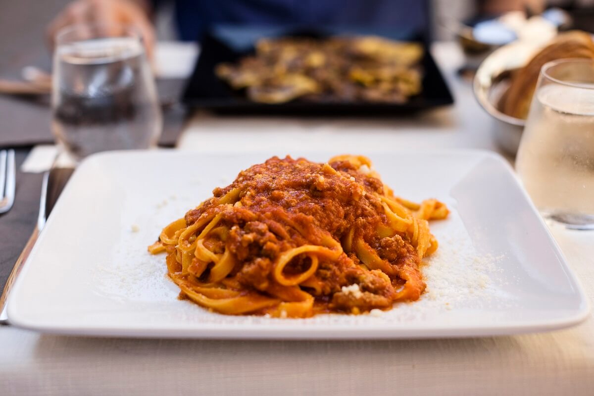 Tagliatelle al Ragù Latina