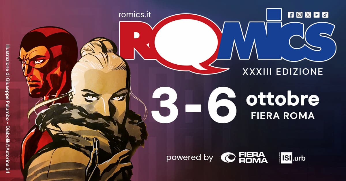 Diabolik ed Eva_ il manifesto di Romics 33