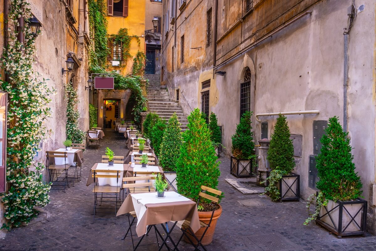 ristorante tipico Trastevere