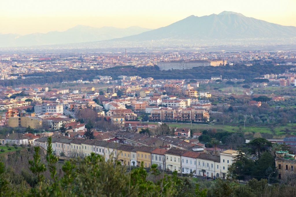 Panoramica di Caserta