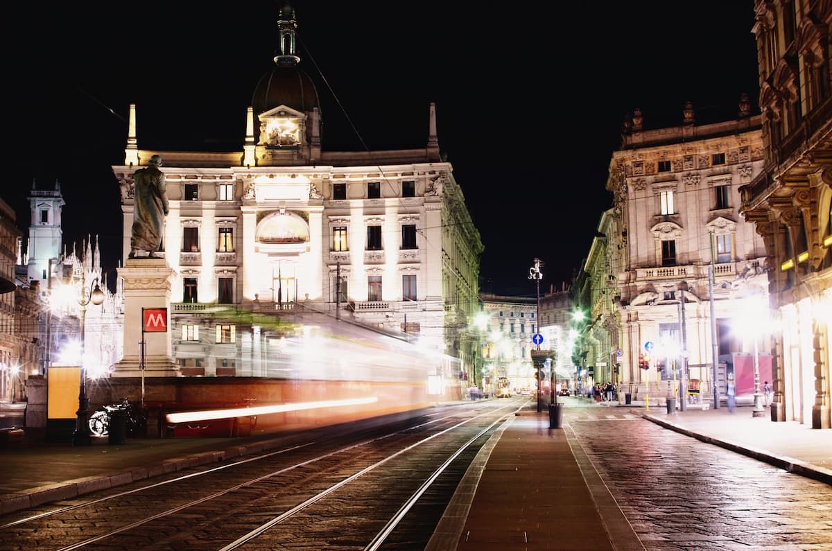 Veduta di Milano