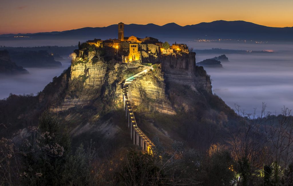 A view of Civita di Bagnoregio
