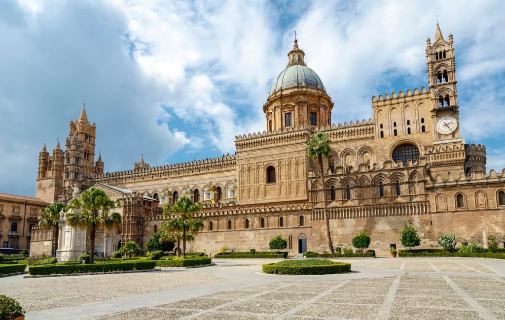 Palermo cathedral view
