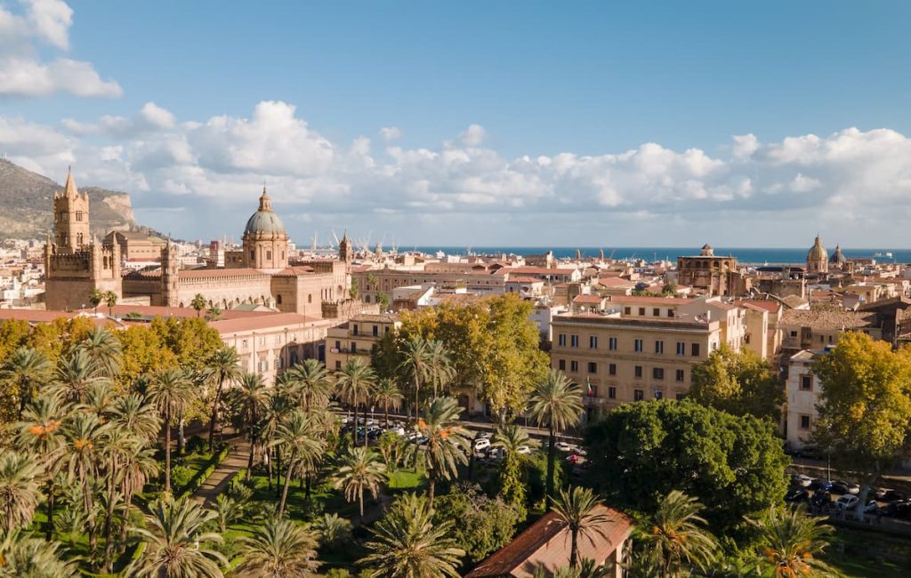 Viata dall'alto di palermo