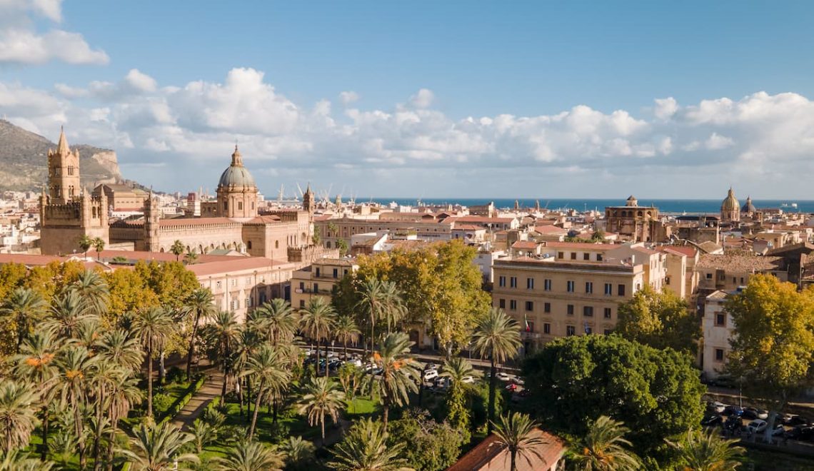 Viata dall'alto di palermo