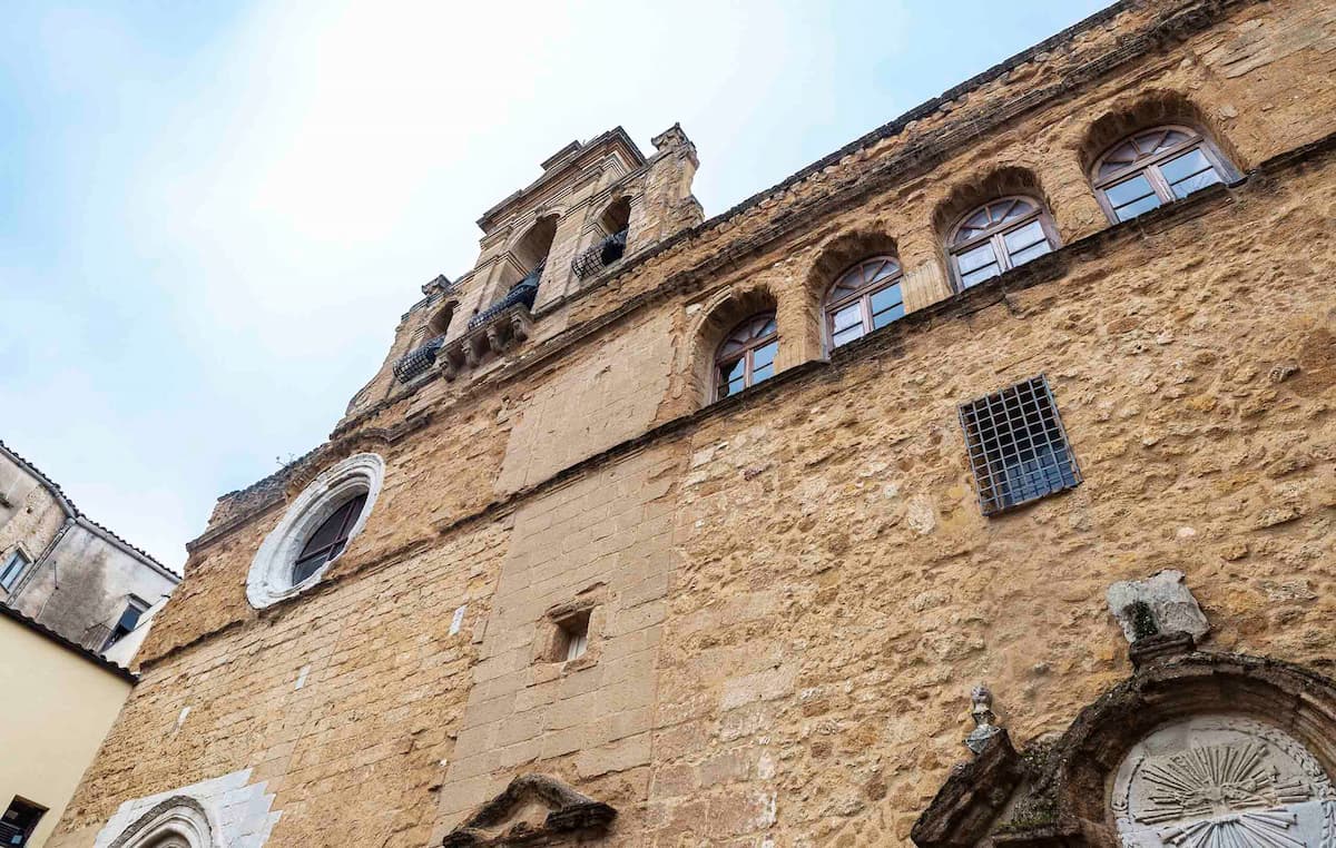 Monastero del Santo Spirito nel centro storico di Agrigento