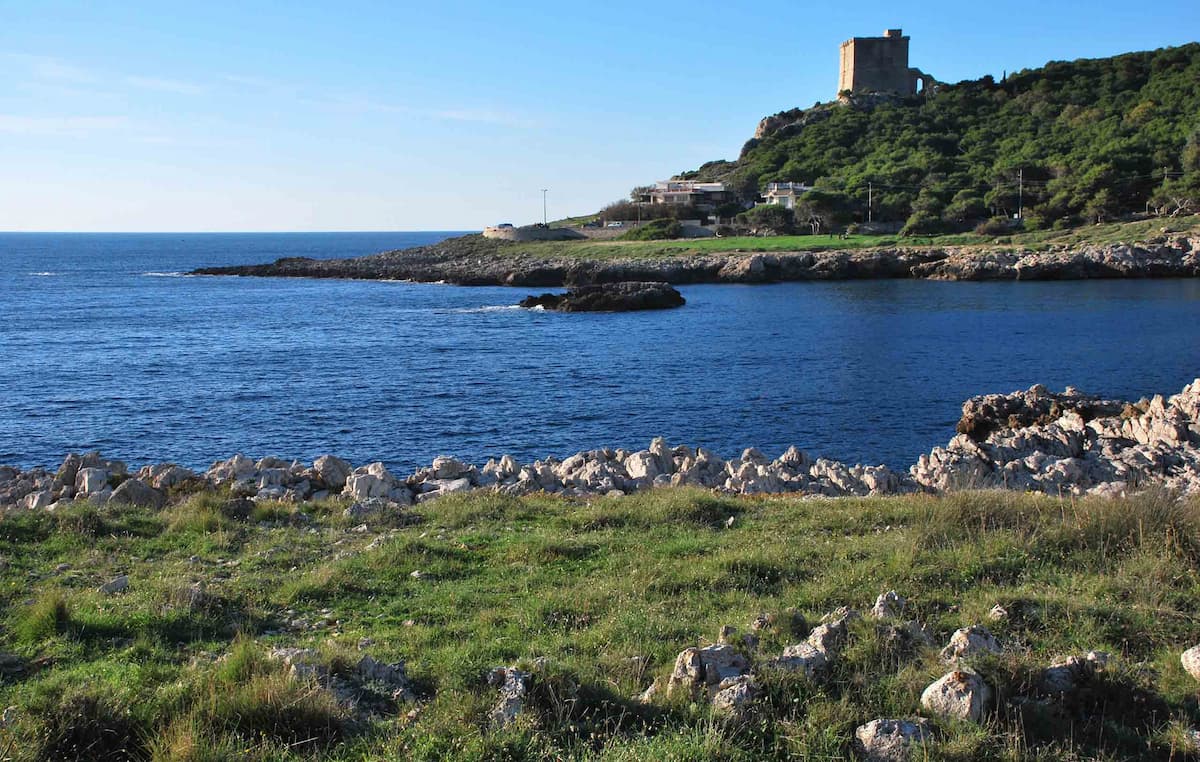 Santa Caterina frastagliata scogliera a Nardò