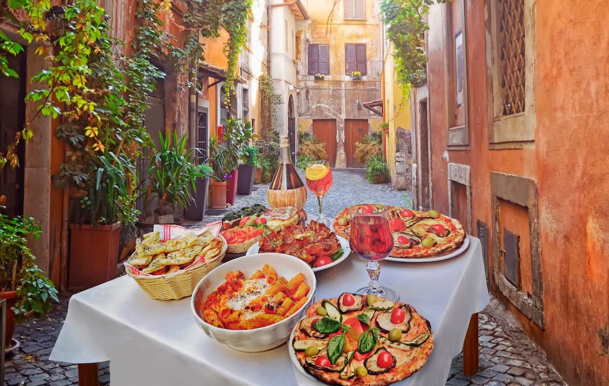 the top 10 Italian meals