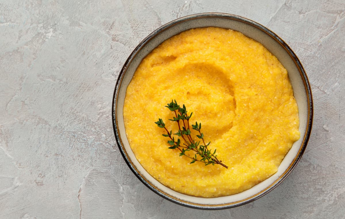 Polenta concia