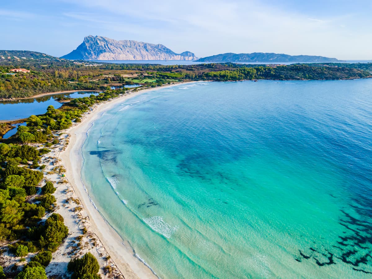 "Little Tahiti", Cala Brandinchi's crystal-clear waters