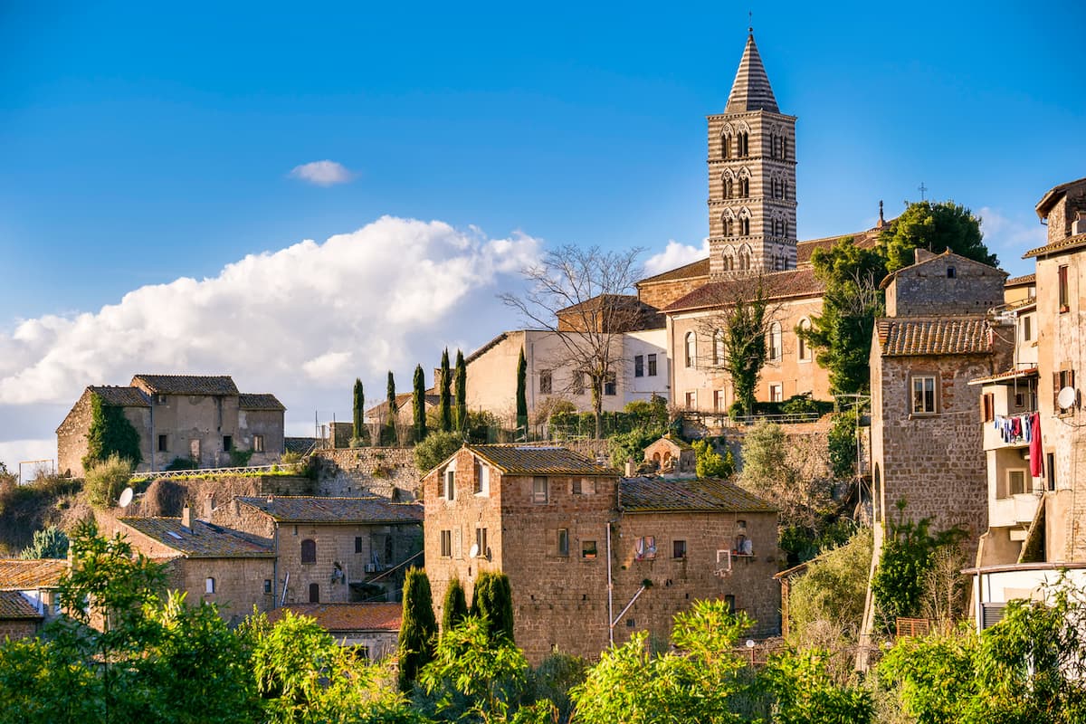 A view of Viterbo, Lazio, Italy