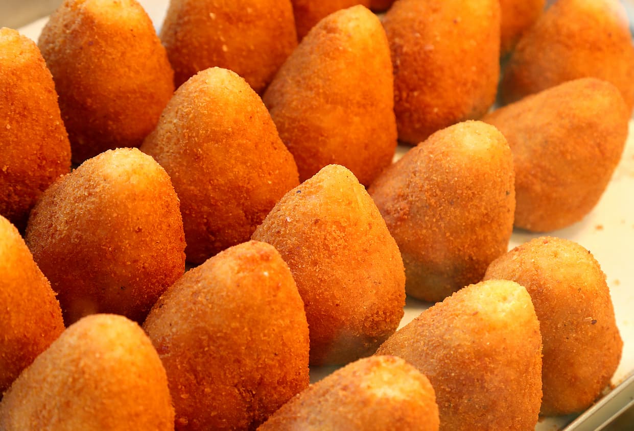 Arancine: These Sicilian rice balls