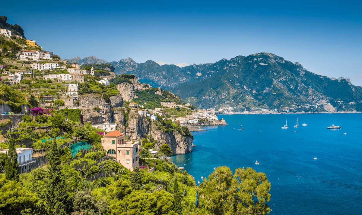 Amalfi Coast view