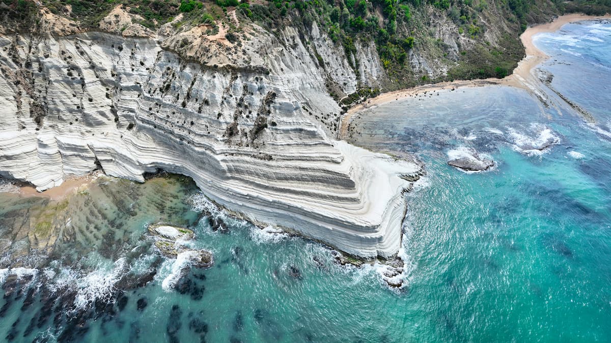 Scala dei turchi in sicily