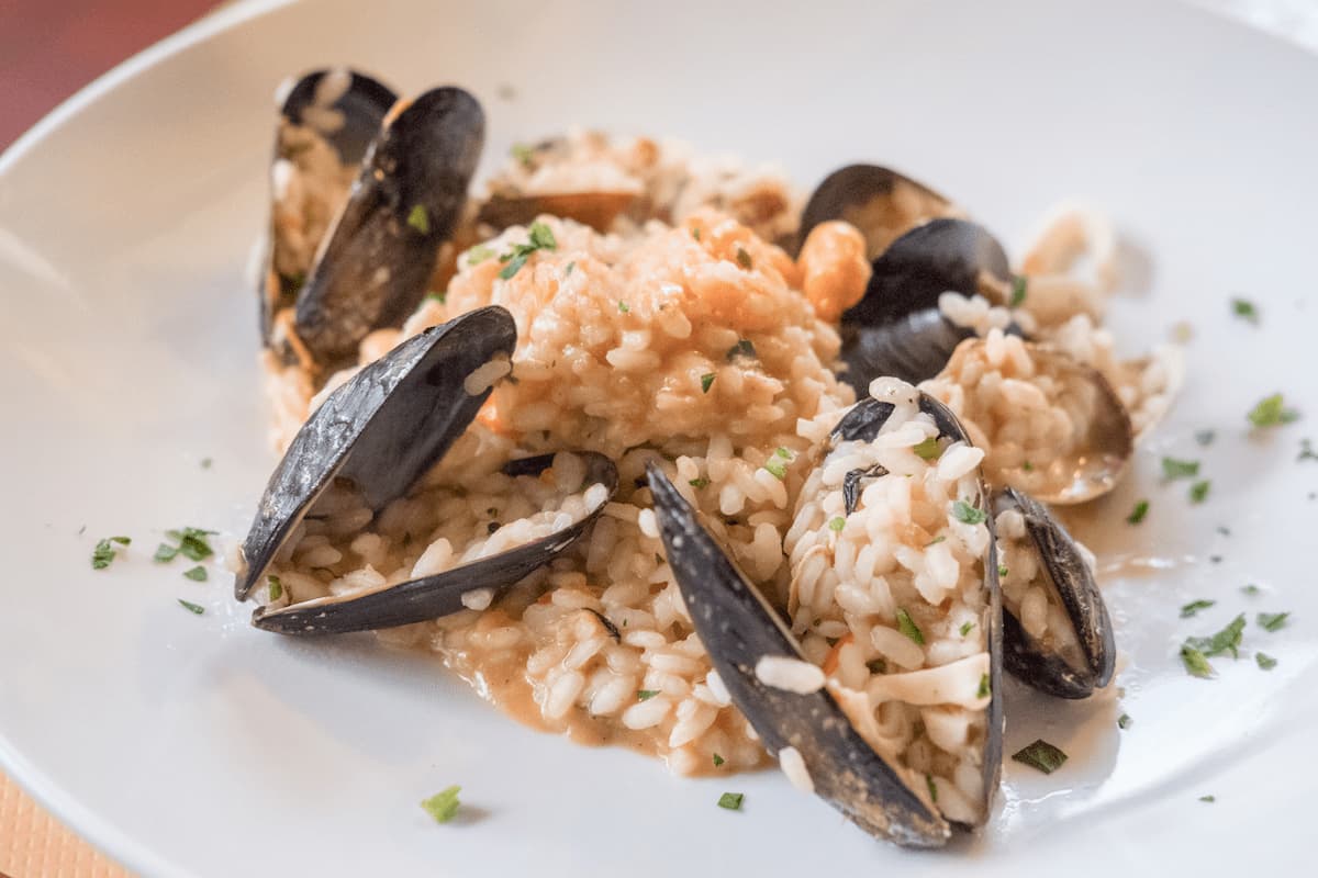 Risotto with Mussels