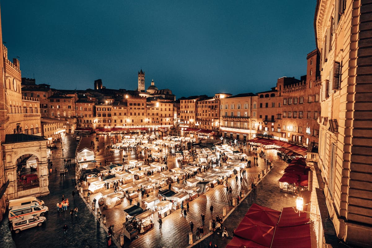 siena christmas market