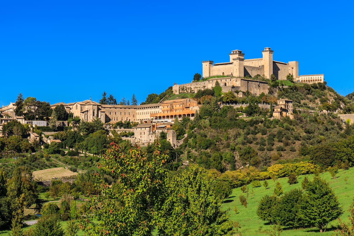 rocca albornoziana castle