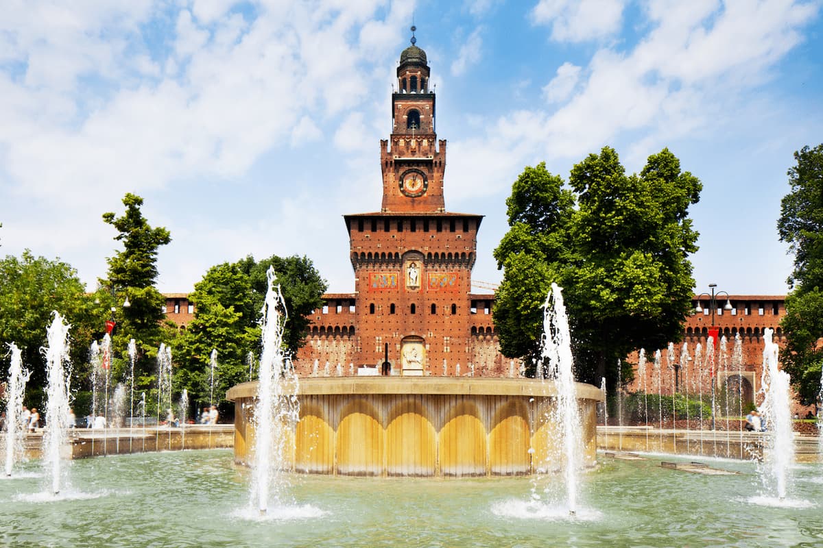 Castello sforzesco, Milan