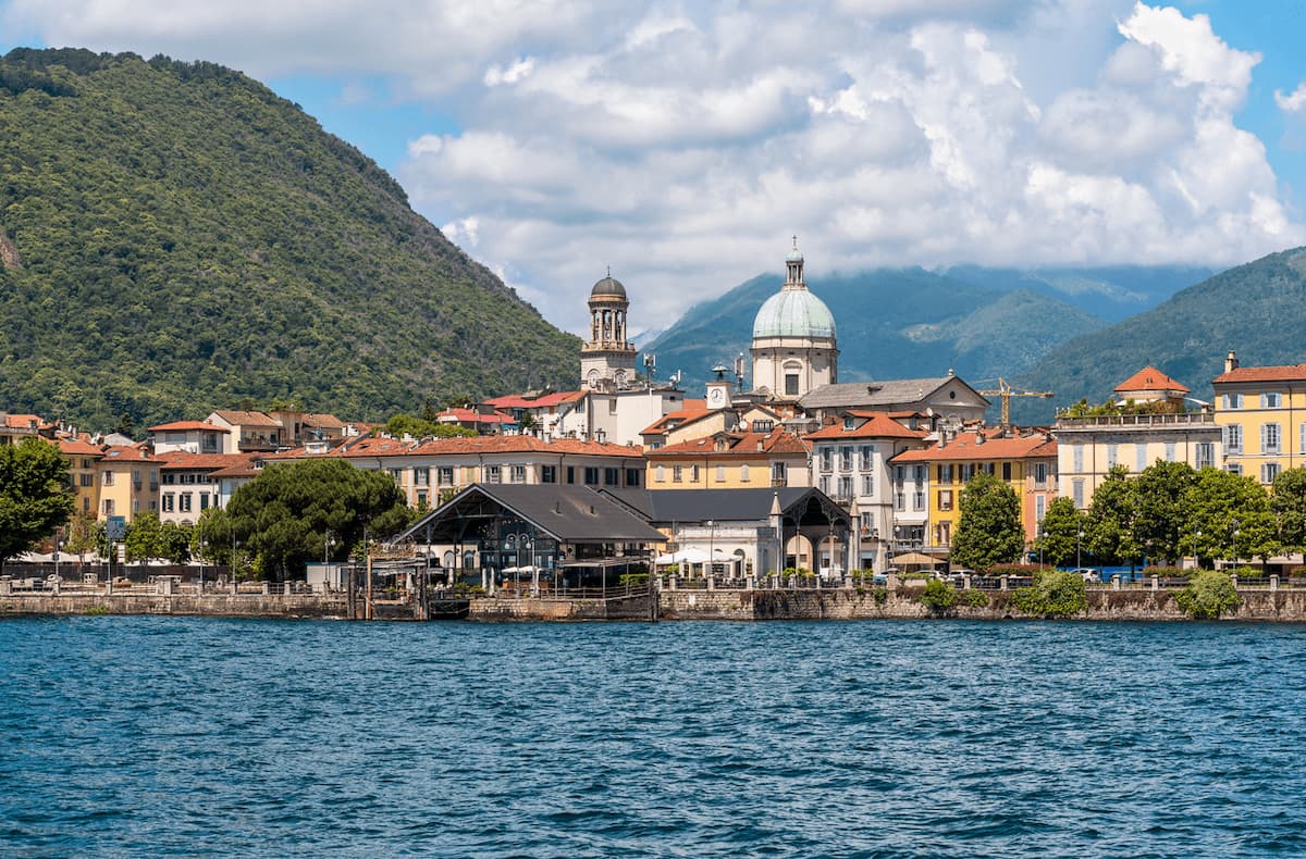 Verbania, Piedmont Italy, on the shores of Lake Maggiore