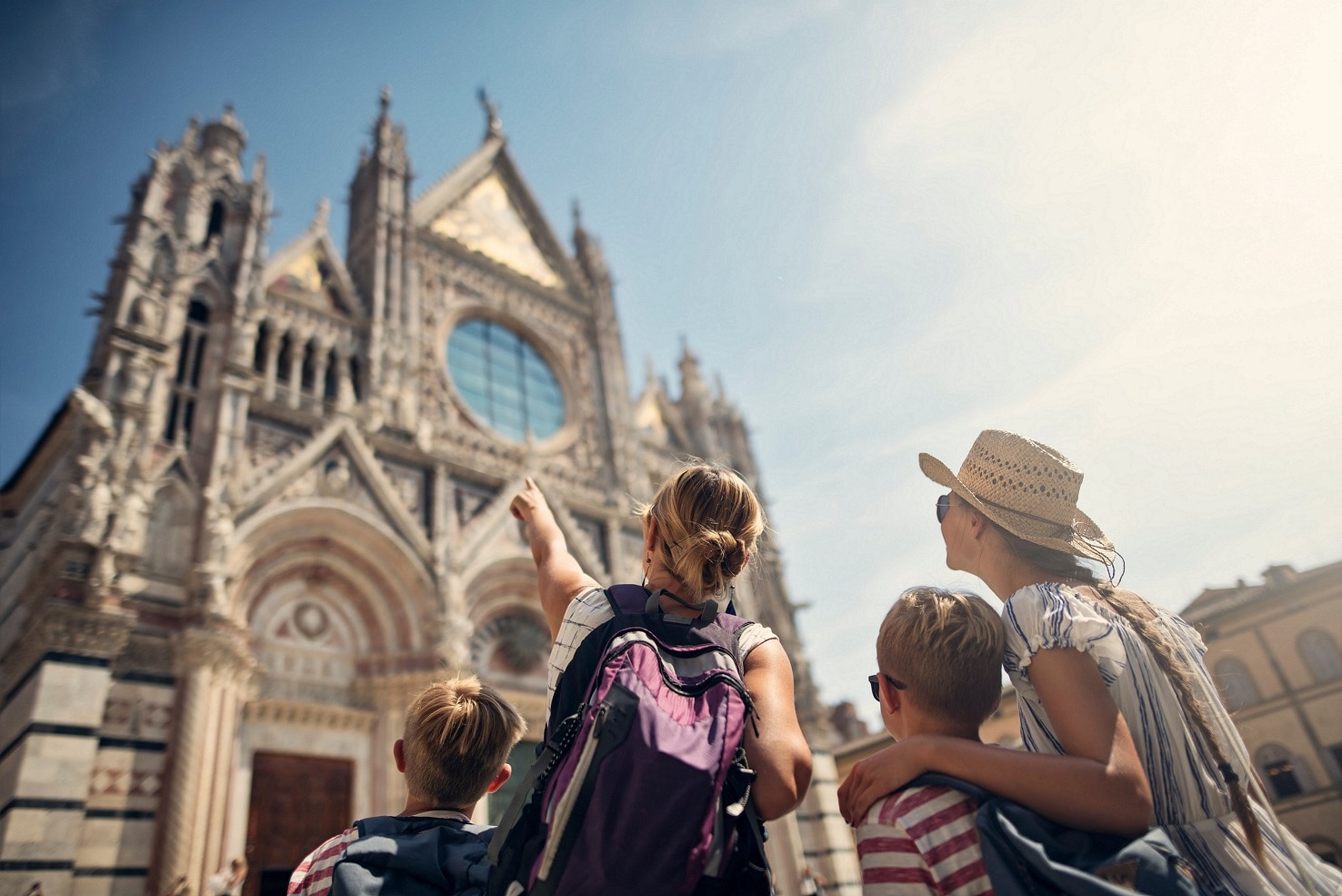 summer holiday in Italy with children